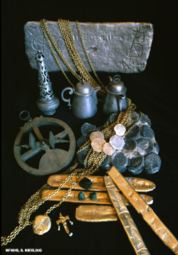 Highlights of the Mel Fisher Maritime Museum's collection include artifacts and treasures from two Spanish galleons sunk in Keys waters during a 1622 storm.