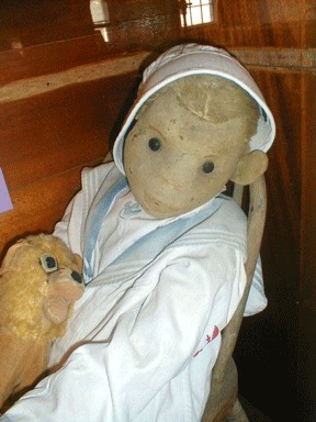 Robert the Doll was given to a Key West boy named Robert “Gene” Otto — some say by a voodoo-practicing nanny or family maid. Gene named the doll after himself, creating a kind of alter ego. 