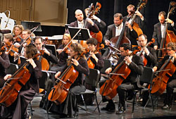 The Key West Symphony performs it seasonal concerts in the Tennessee Williams Theatre. Photo by Andy Newman/Florida Keys News Bureau
